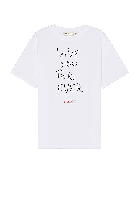 FIORUCCI Love You Forever Tee in White | REVOLVE