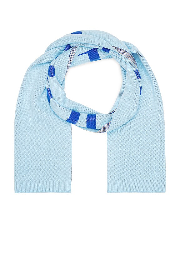 view 2 of 4 MILANO ANGEL PATCH 스카프 in Blue