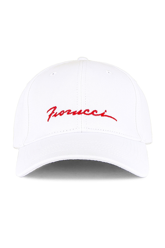 view 2 of 3 Squiggle Logo Cap in White