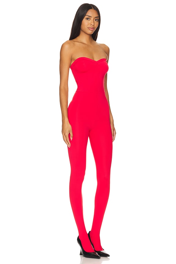 view 2 of 4 MONO CON PATAS RED in Red