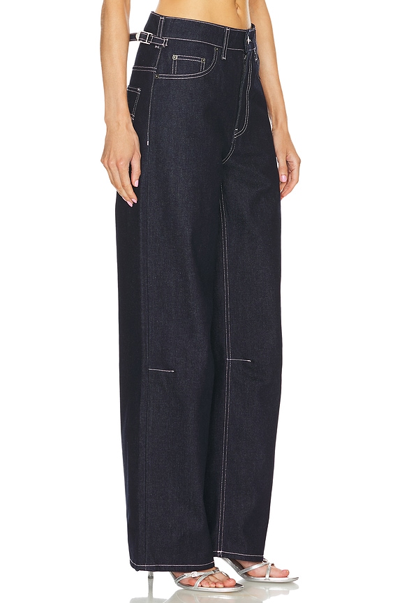 view 2 of 6 Baggy Jeans in Indigo Blue