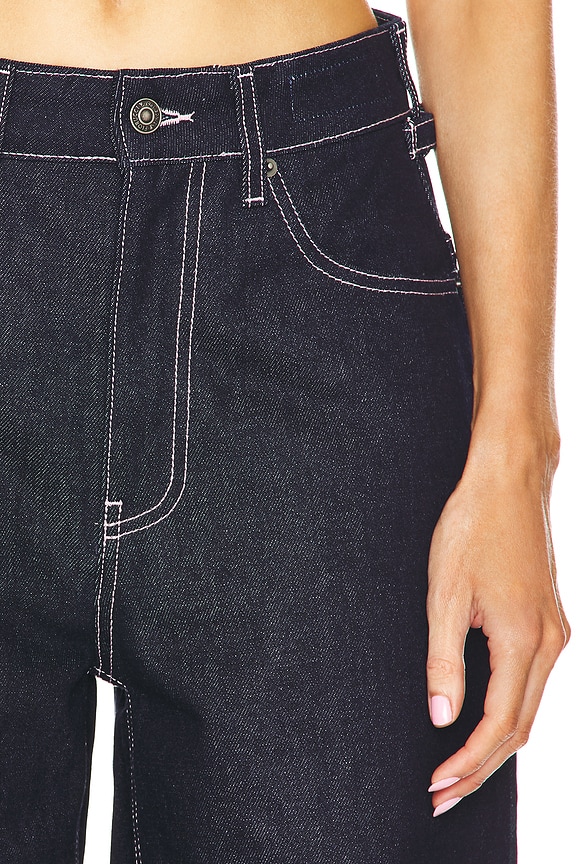 FIORUCCI JEANS BAGGY in Indigo Blue