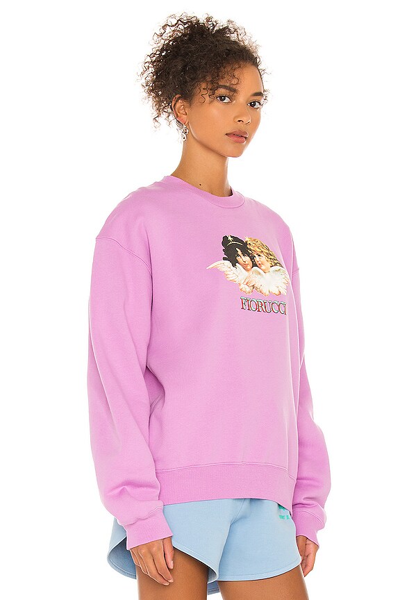 view 2 of 4 Factory Angels Sweatshirt in Purple