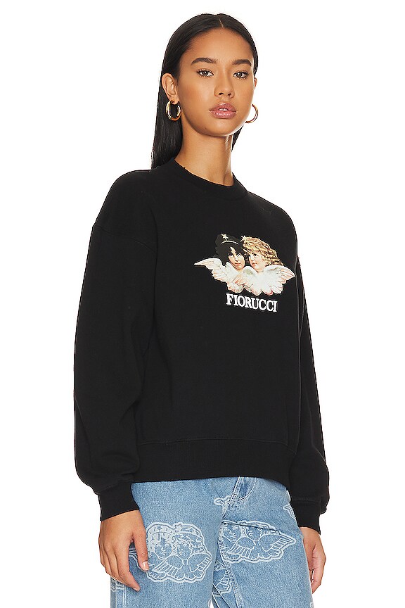 view 2 of 4 SUDADERA DEPORTIVA CUELLO REDONDO ANGEL in True Black