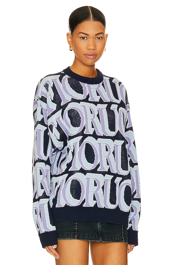 view 2 of 4 MONOGRAM 스웨터 in Navy