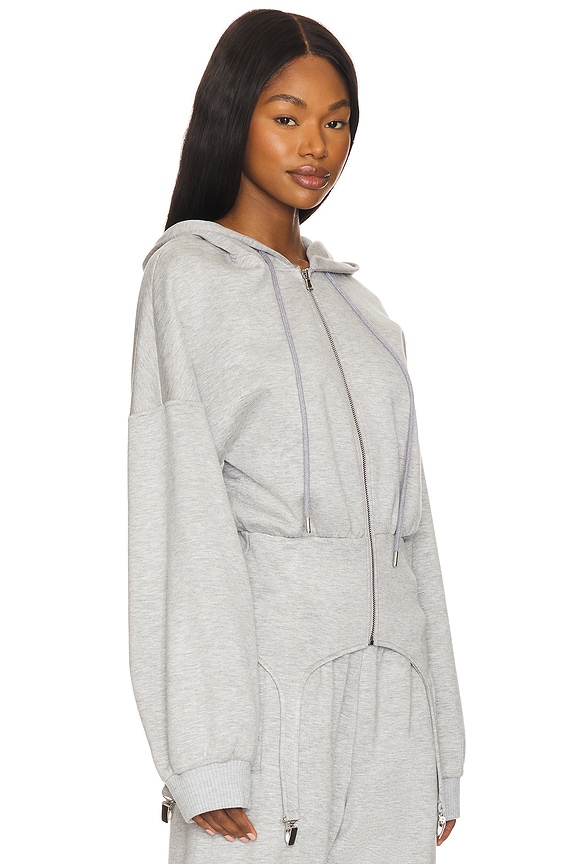 view 2 of 4 SUDADERA SUSPENDER in Grey