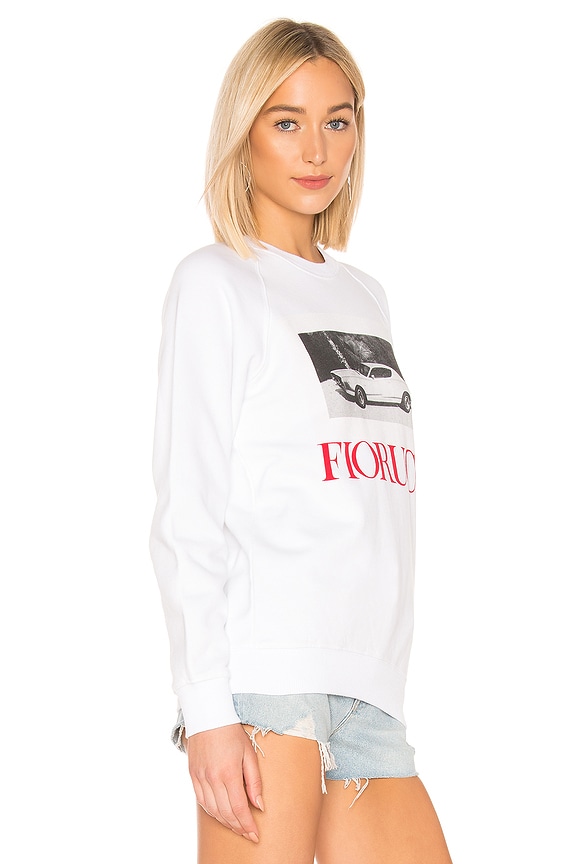 view 2 of 4 Fiorucci Car Sweatshirt in White