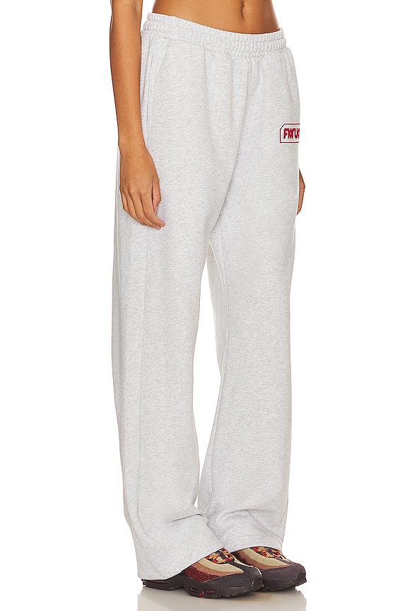 view 2 of 4 JOGGER JAMBES DROITES LOGO in Grey