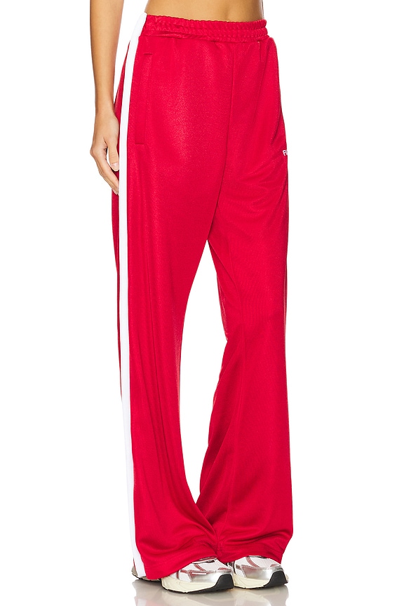 view 2 of 6 Puffy Piping Track Trousers in Red