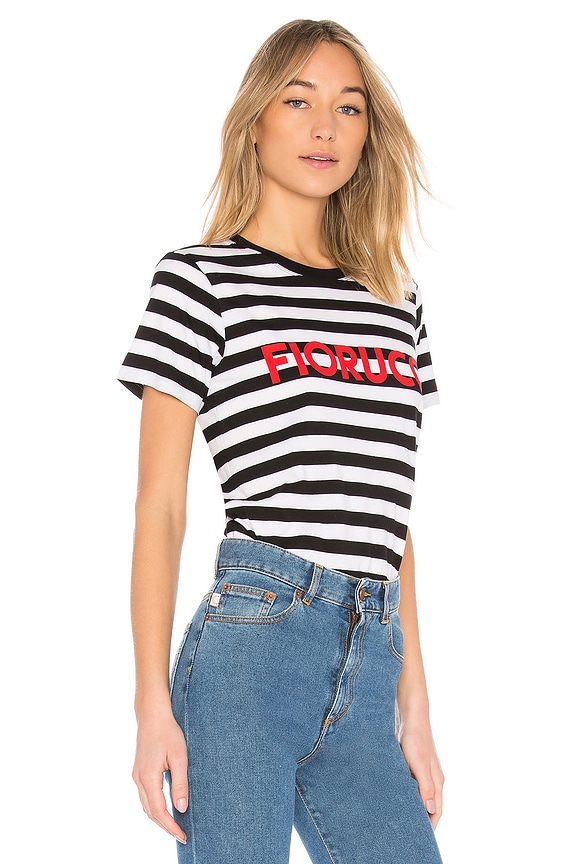 view 2 of 4 Stripe Classic Tee in Black & White