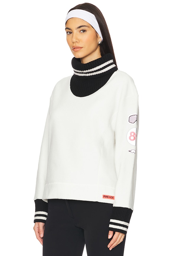 view 2 of 5 BLUSA DE MALHA LORY in Light Chalk