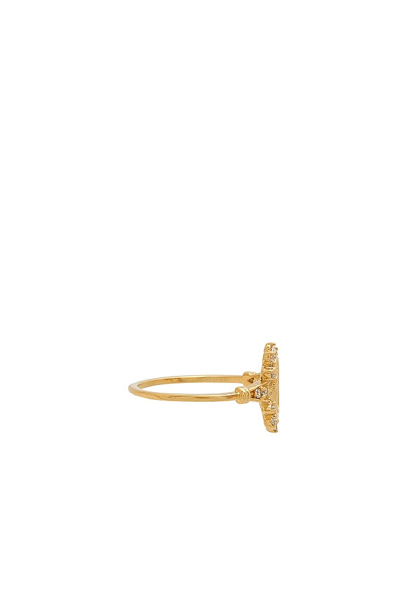 view 2 of 3 Morena Saint Ring in Gold