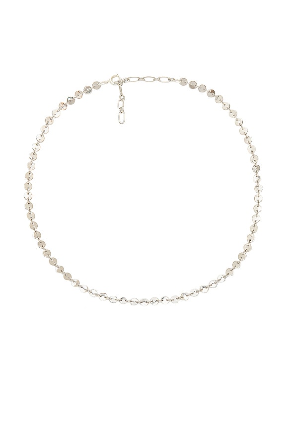 view 2 of 2 COLLIER RAS DU COU PANDORA in Rhodium