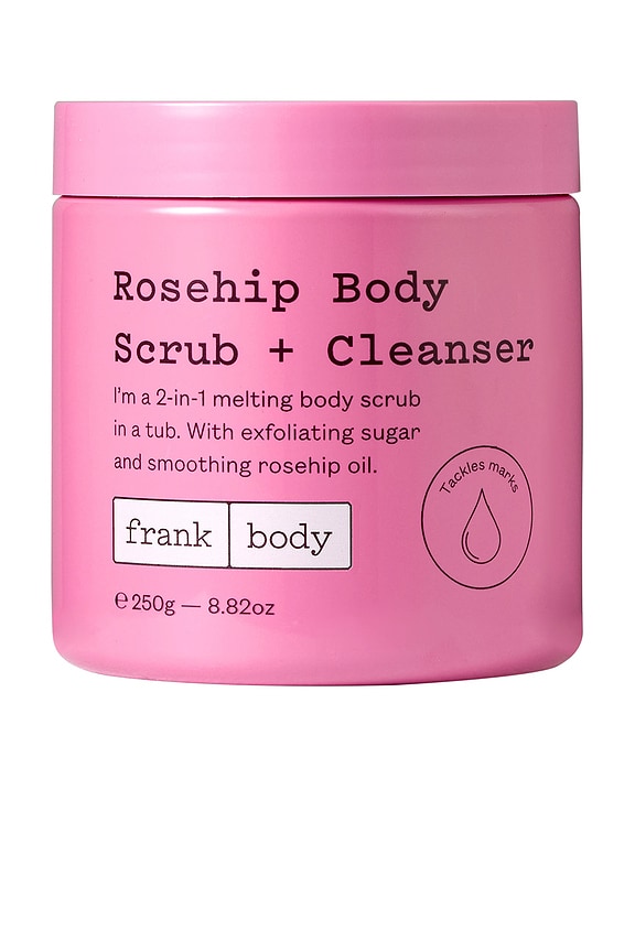 view 1 of 4 Rosehip Body Scrub + Cleanser 250g in 