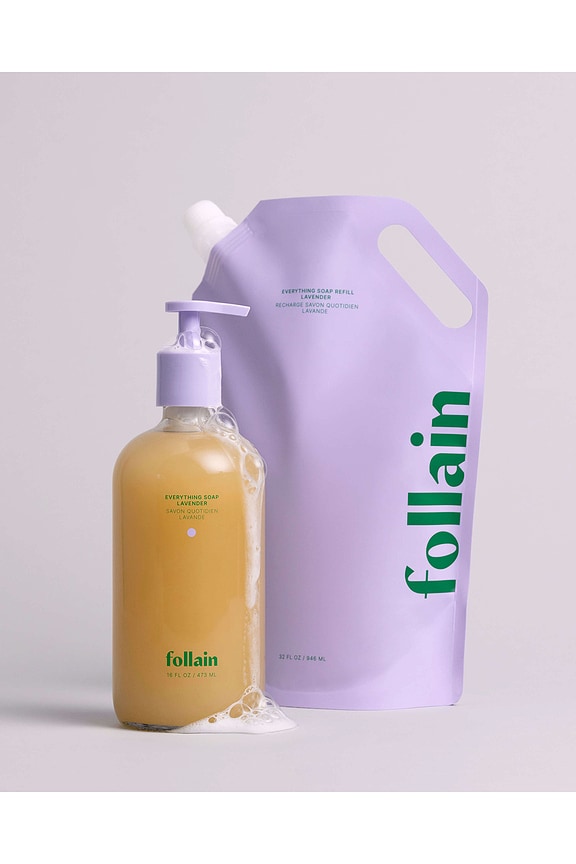 view 2 of 2 Everything Soap Refill Pouch in Lavender