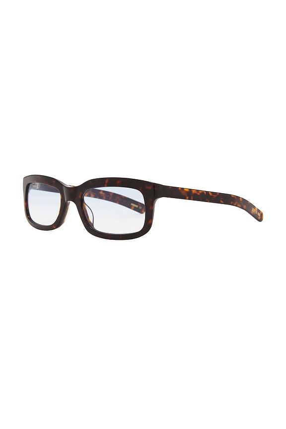 view 2 of 3 Palmer Sunglasses in Dark Tortoise & Blue Gradient