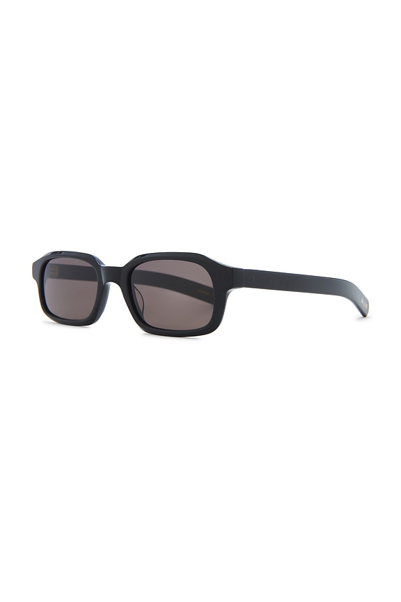view 2 of 3 LUNETTES DE SOLEIL in Solid Black & Solid Black Lens