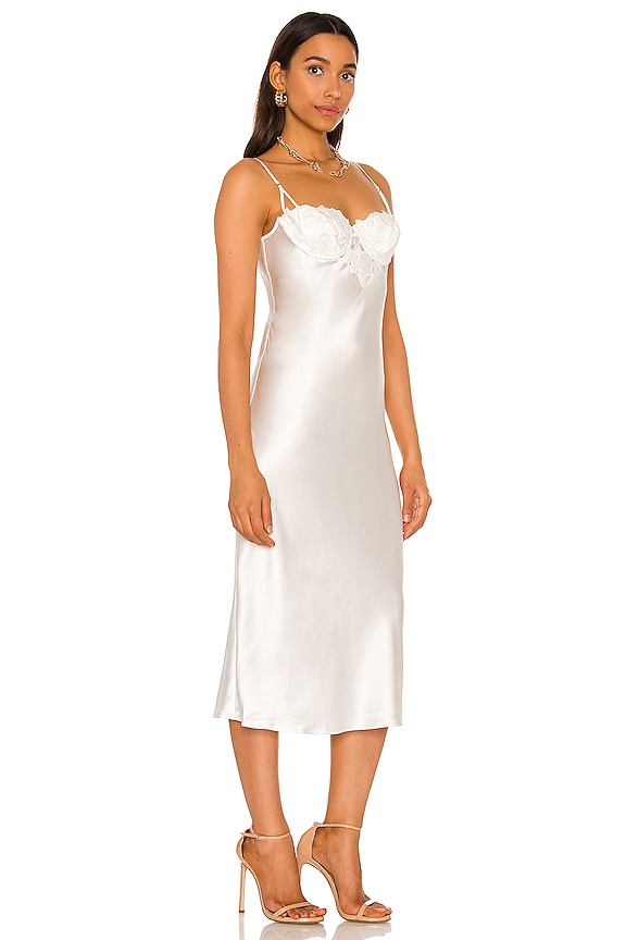 view 2 of 3 Lily Slip Dress in Ivory
