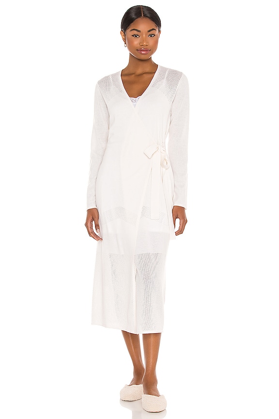 view 2 of 5 PEIGNOIR CASHMERE in Ivory