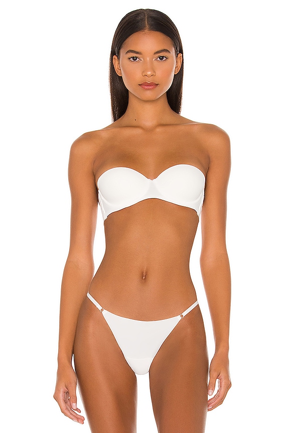 view 2 of 5 Charlotte Lace Molded Convertible Bra Strapless in Ivory