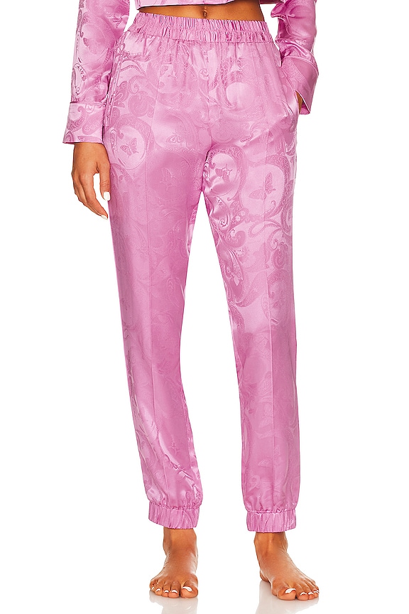 view 1 of 4 Pajama Track Pant in Azalea Paisley Jacquard