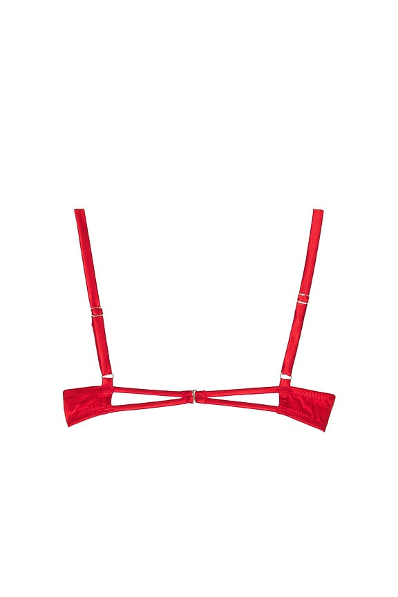 view 2 of 2 CHARLOTTE 피카부 브라 in Rouge
