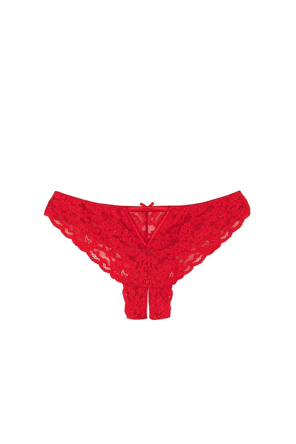 view 2 of 2 CULOTTE FENDUE CHARLOTTE in Rouge