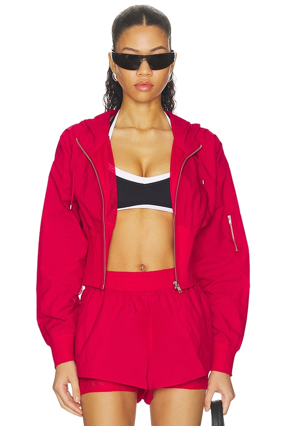 view 2 of 5 Nylon Jacket in Raspberry Jam