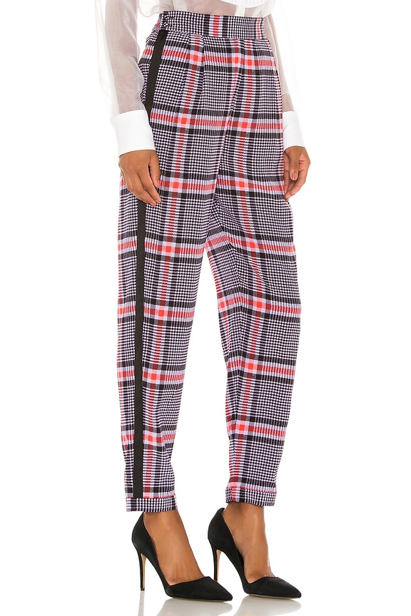 view 2 of 4 PANTALÓN DE SASTRE TUXEDO in Tanzanite Check