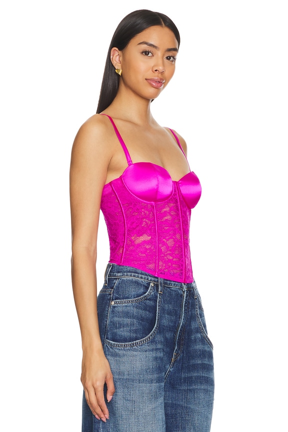 view 2 of 4 x REVOLVE Boned Bustier in Wild Pink