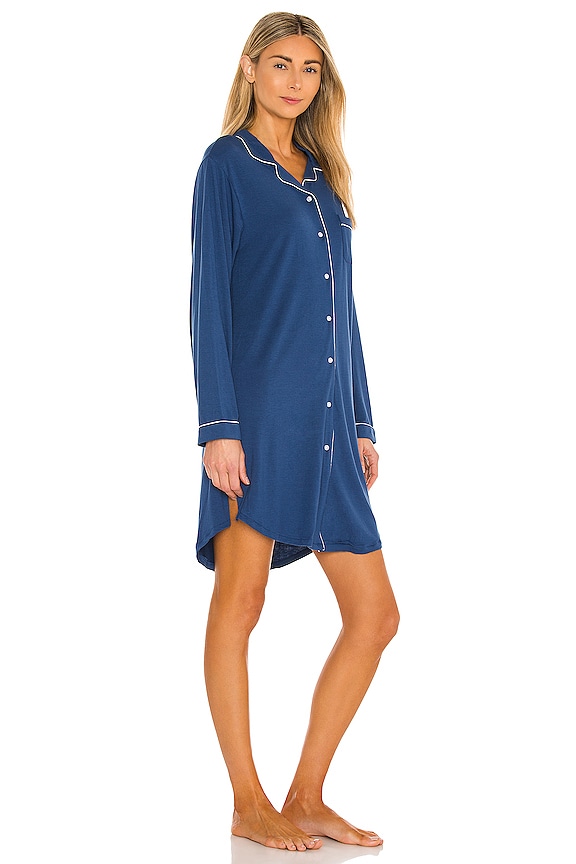 view 2 of 3 Annie Sleepshirt in Navy