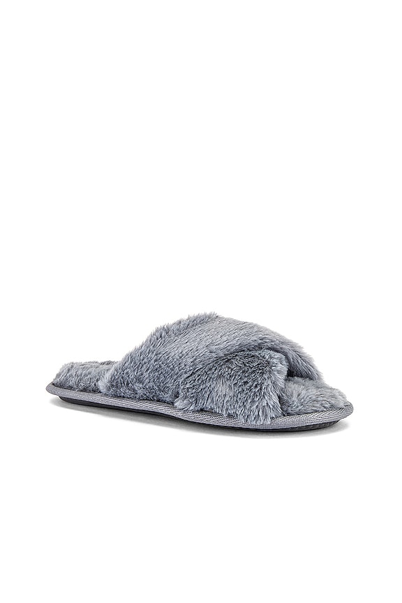 view 2 of 5 Victoria Teddy Criss Cross Slipper in Storm