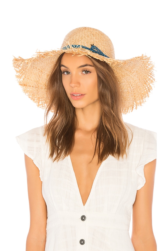 view 1 of 3 CHAPEAU LAMI in Natural & Bermuda