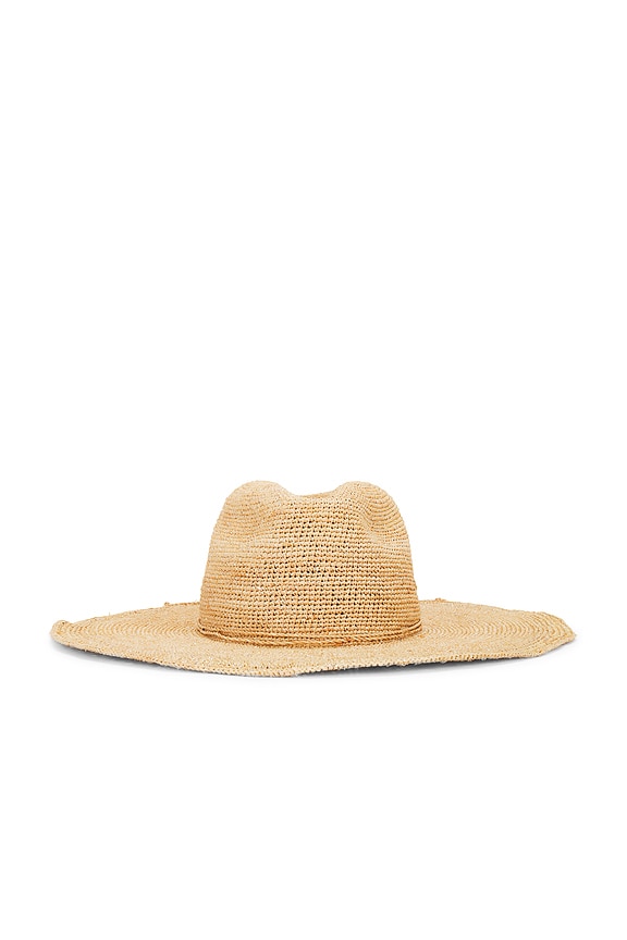 view 2 of 4 Brayden Straw Hat in Natural & Silver