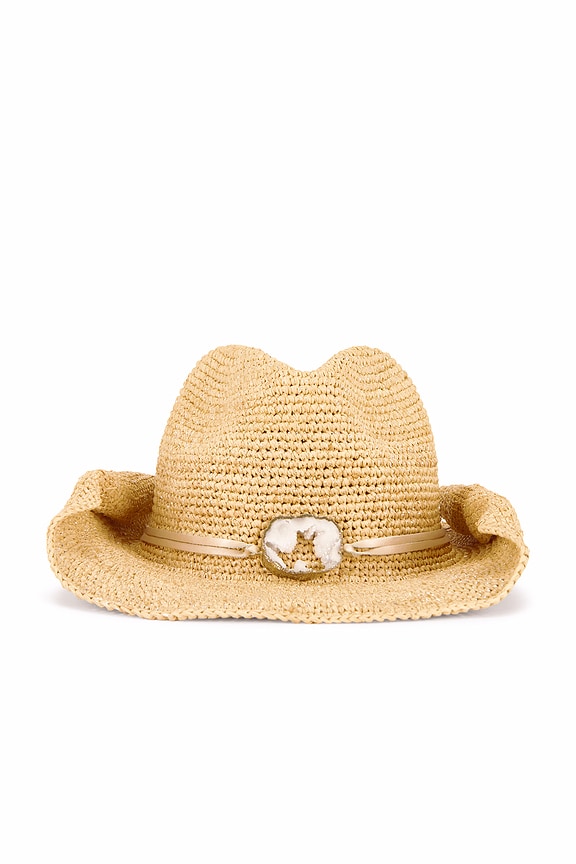 view 2 of 4 CHAPEAU DE COWBOY KELLI in Natural & Silver