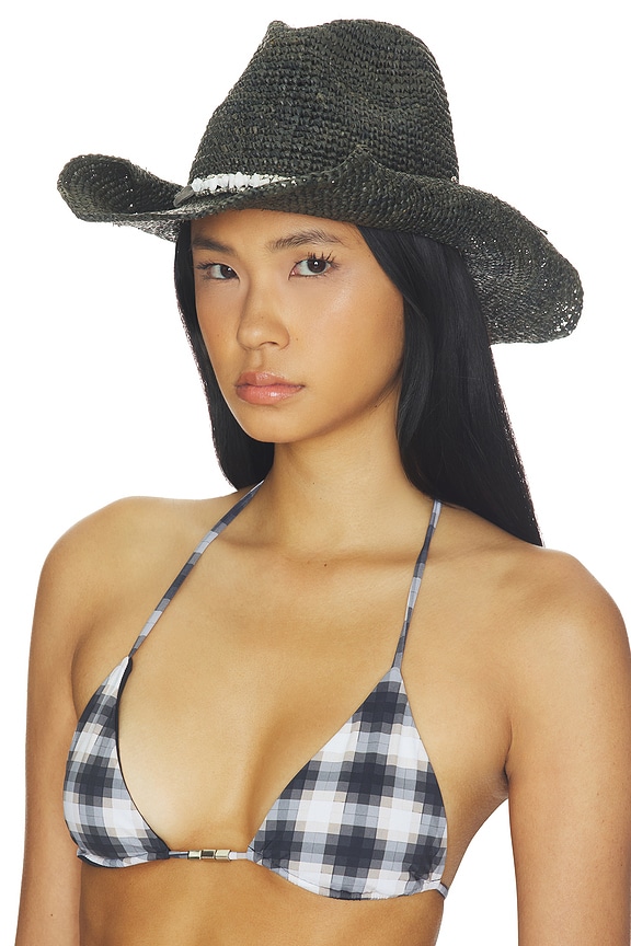 view 1 of 3 SOMBRERO DE COWBOY ZAHARA in Shadow & Silver