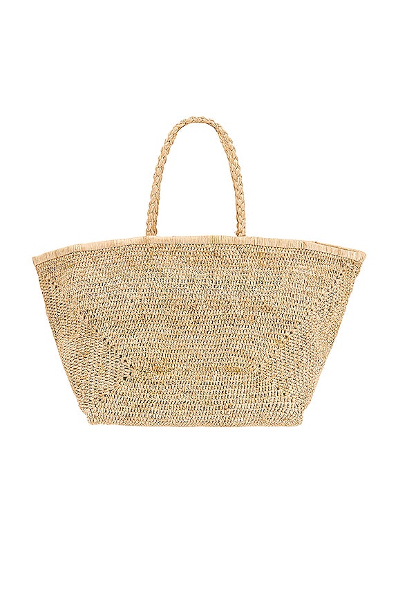 view 2 of 4 Vallejo Tote in Natural & Silver