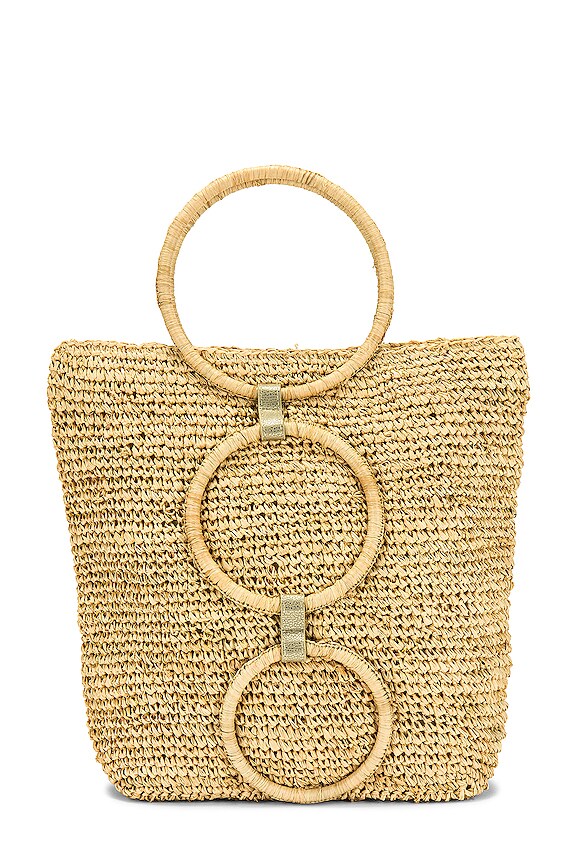 view 2 of 4 Venlo Bag in Natural & Gold