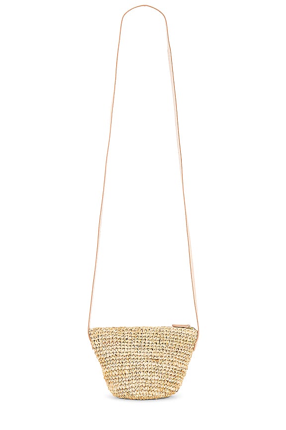 view 2 of 4 Southbeach Crossbody Bag in Natural & Gold