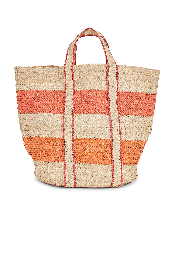 view 2 of 4 Searose Tote in Pomelo & Natural