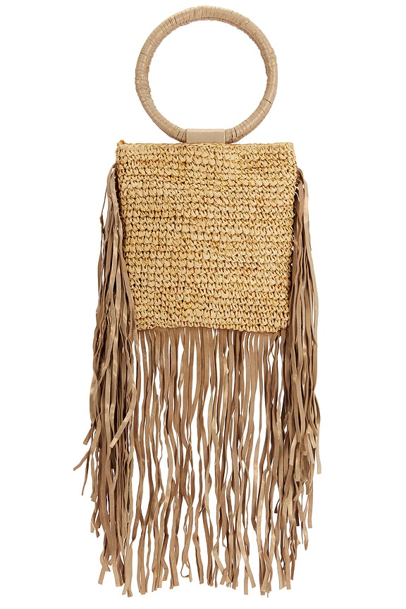 view 2 of 4 MODICA 클러치백 in Natural & Gold