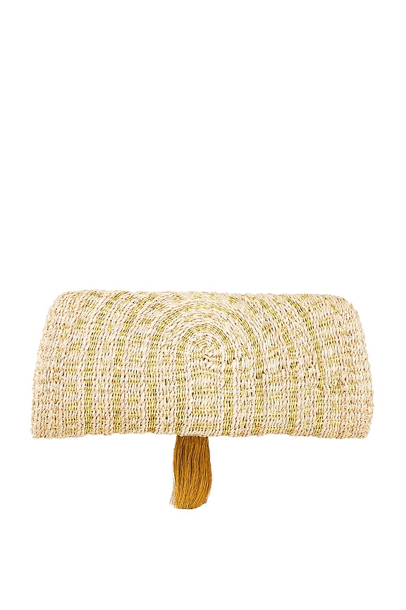 view 2 of 4 NAVAGIO クラッチ in Natural & Gold