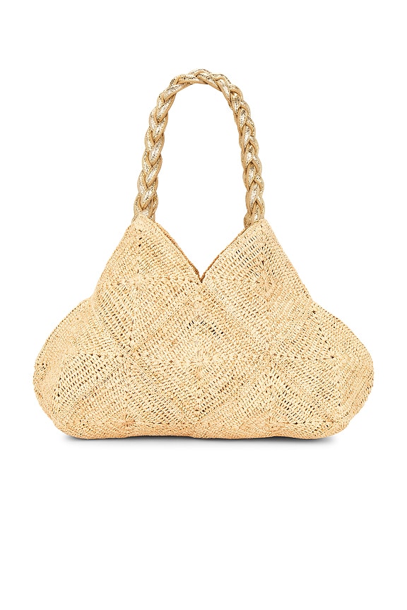 view 2 of 4 BOLSO TOTE FOGGIA in Natural & Gold
