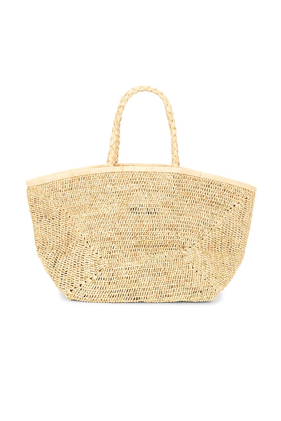 view 2 of 4 BOLSO TOTE VALLEJO in Natural & Gold