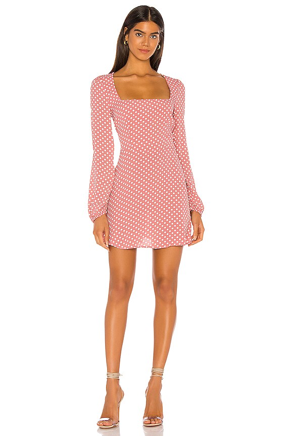view 1 of 3 Maiden Mini Dress in Parisian Polka