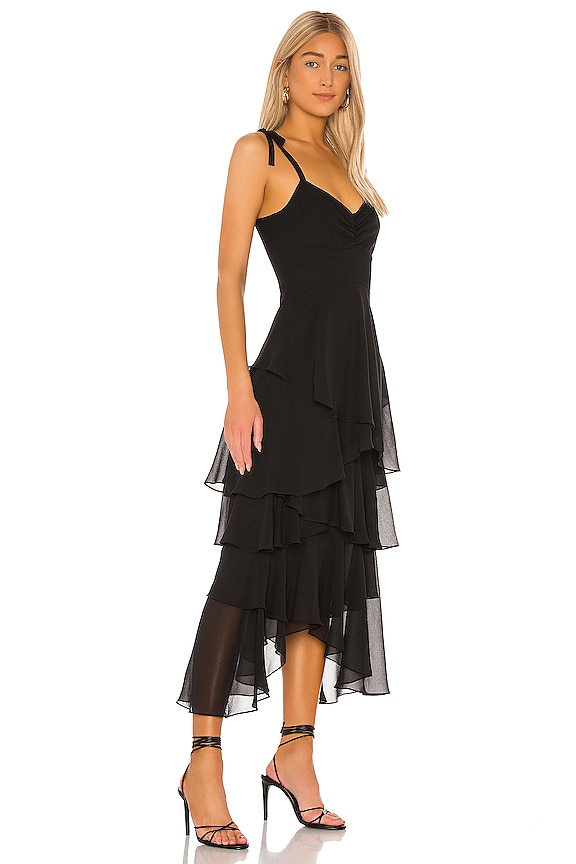 view 2 of 3 Leona Midi Dress in Black