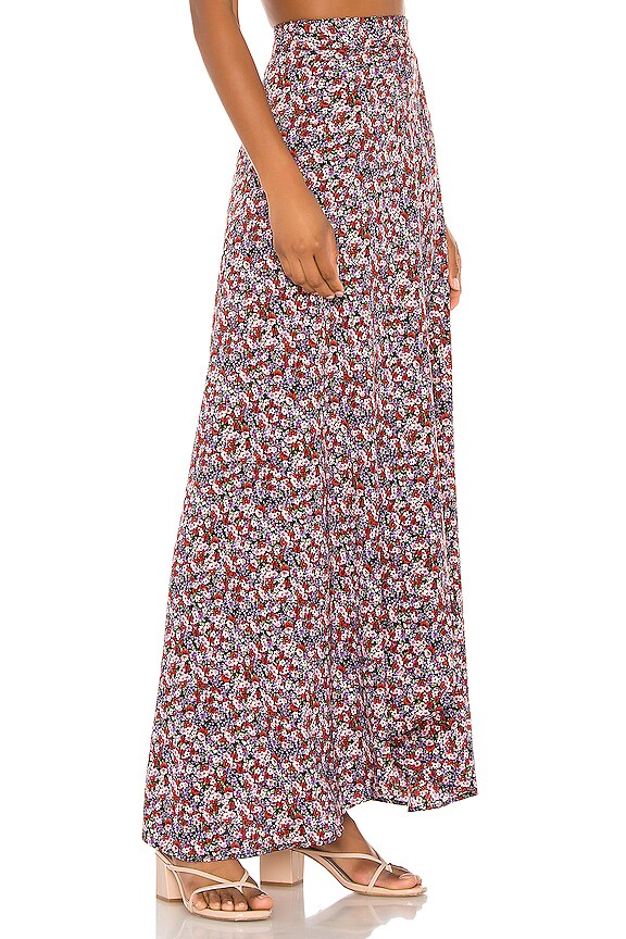 view 2 of 4 FALDA ENVOLVENTE WRAP IT UP in Black Floral