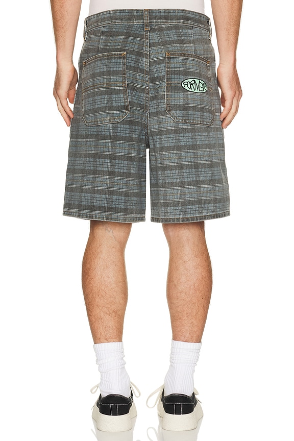 view 2 of 5 SHORT in Washed Blue