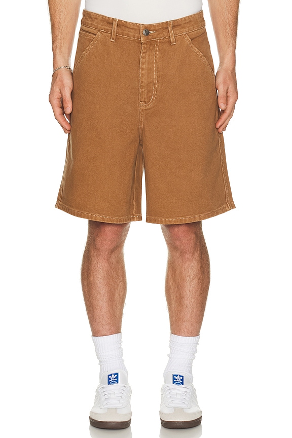 view 1 of 5 SHORT in Washed Brown