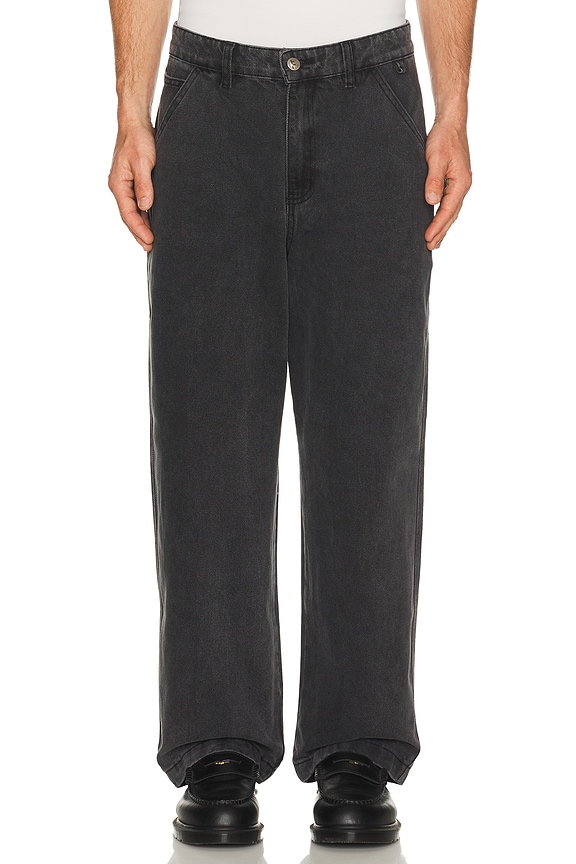 view 1 of 6 デニム in Slack Washed Black